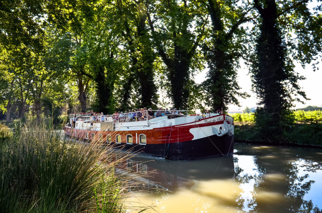 Croisières sur le Canal du Midi - Péniches Vent du Sud